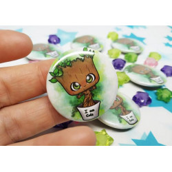 Groot Pin Badge chapa