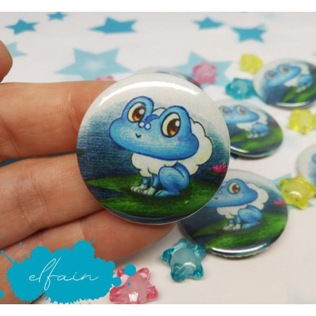 Froakie Pin Badge chapa
