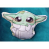 Mini Plush pillow baby Yoda Cojín de peluche 32cm