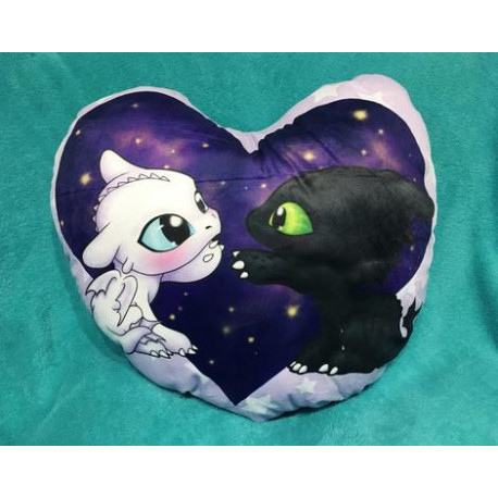 Cojín de peluche Fury Love XL