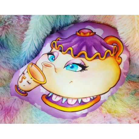 Cojín de peluche Chip y Potts