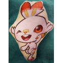 Plush pillow Scorbunny Cojín de peluche 40cm