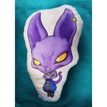 Plush pillow Beerus Cojín de peluche 39cm