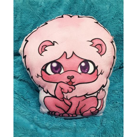 Cojín de peluche Lion