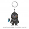 Godzilla Vs Kong Llavero Pocket POP! Vinyl King Kong with Axe 4 cm