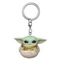 Star Wars The Mandalorian Llavero Pocket POP! Vinyl The Child/Hover Pram 4cm