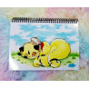 Cute Inuyasha and Kirara notebook cuaderno A5