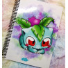 Cute Ivysaur notebook cuaderno A5