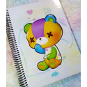 Cute Stitches Parches notebook cuaderno A5