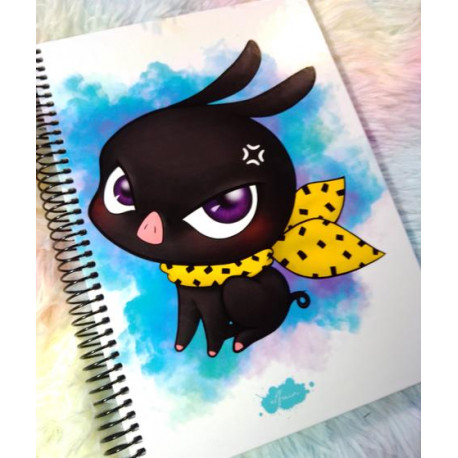 Cute Natsu notebook cuaderno A5