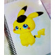 Cute Detective Pikachu notebook cuaderno A5