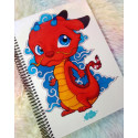 Cute Mushu notebook cuaderno A5