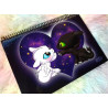 Cute Fury Love notebook cuaderno A5