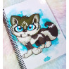 Cute Wolf Link notebook cuaderno A5