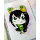 Cute Tsuyu notebook cuaderno A5