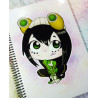 Cute Tsuyu notebook cuaderno A5