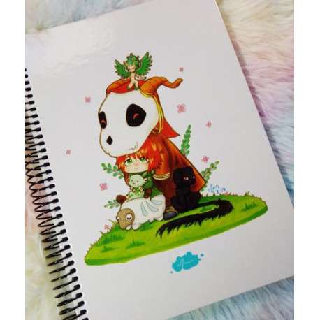 Cute Natsu notebook cuaderno A5