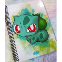 Cute Bulbasaur notebook cuaderno A5