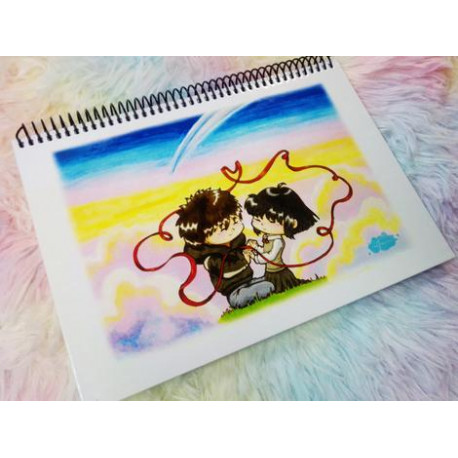 Cute Natsu notebook cuaderno A5