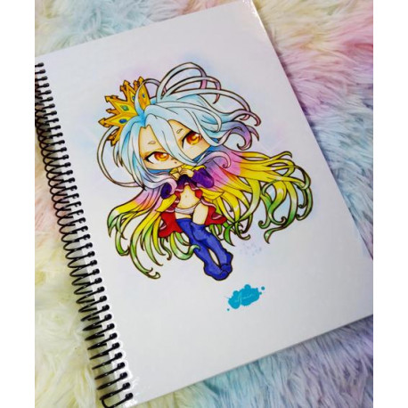 Cute Natsu notebook cuaderno A5