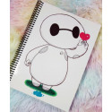 Cute Baymax notebook cuaderno A5
