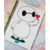 Cute Baymax notebook cuaderno A5