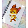 Cute Fauna Bibi notebook cuaderno A5