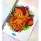 Cute Natsu notebook cuaderno A5