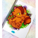 Cute Catbus Gatobus notebook cuaderno A5
