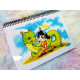 Cute Goku and Shenlong notebook cuaderno A5