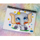 Cute Natsu notebook cuaderno A5