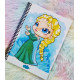 Cute Elsa notebook cuaderno A5