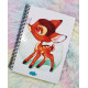 Cute Bambi notebook cuaderno A5