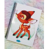 Cute Bambi notebook cuaderno A5