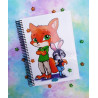 Cute Zootopia sketchbook cuaderno A5
