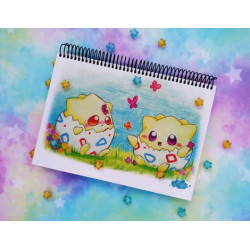 Cute Natsu notebook cuaderno A5