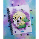 Cute Shiny Galar Ponyta cuaderno A5