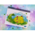 Cute Chikorita cuaderno A5