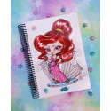 Cute Megara sketchbook cuaderno A5