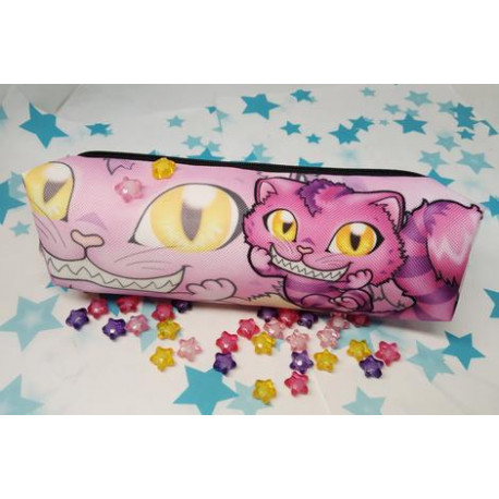 Cheshire cat Pencil Case Estuche gato