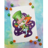 Print Sombrerero Mad Hatter lámina A5