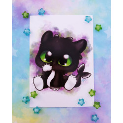 Print Nightlight lámina A5