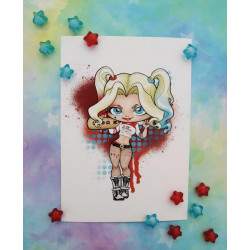 Print Harley Q lámina A5
