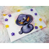 Baby Arbok A5 print impresión