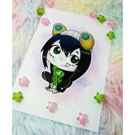 Baby Tsuyu A5 print impresión