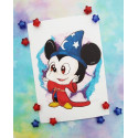 Print Wizard Mickey Mago lámina A4