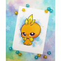 Print Torchic lámina A4