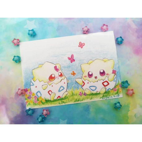 Print Togepis lámina A5