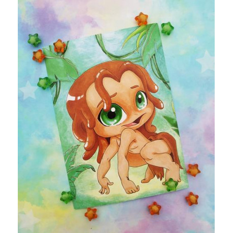 Print Tarzan lámina A5