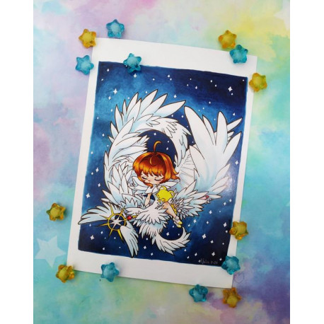 Print Sakura lámina A4